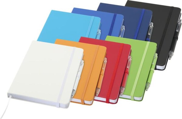 Caderno A5 Reciclado com Esferográfica - Branco