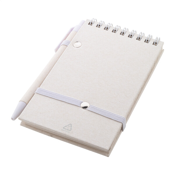 Carnet de notes en carton de pack de lait Relact Jot - Blanc