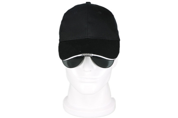 Cap with LED lighting