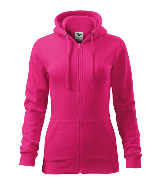 Mikina Dámská Malfini® Trendy Zipper - Purpurová / M
