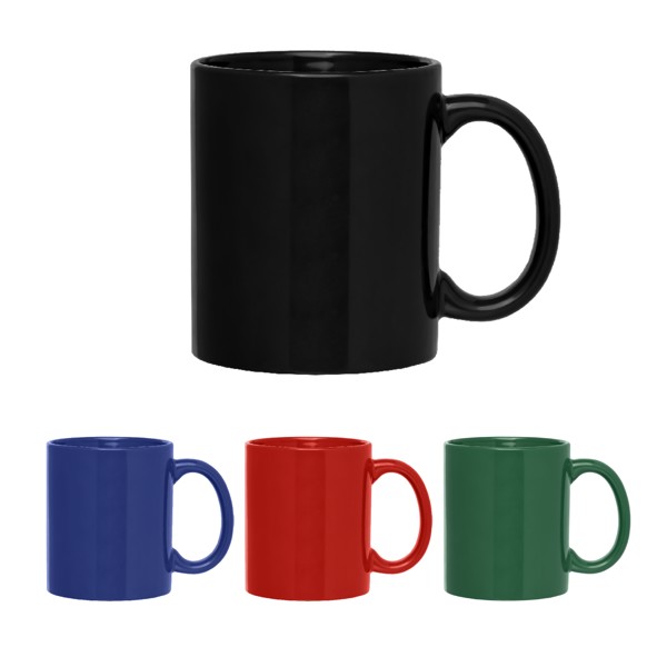 Seattle Classic - 355 ml Keramiktasse - Farbig - Farbmix bestellen / Siebdruck
