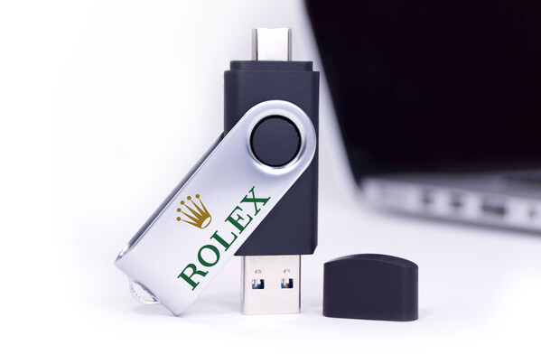USB Flash drive OTG01 - WHITE_1GB