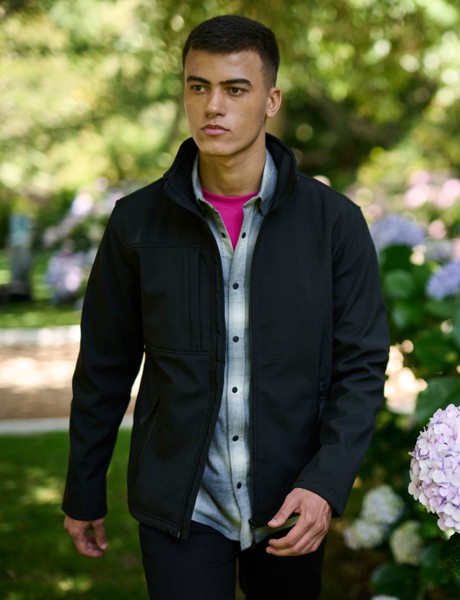 Men's Octagon Ii Printable 3 Layer Membrane Softshell - White / Light Steel / S