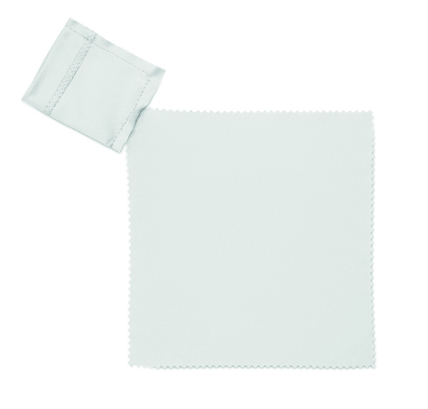 RPET cleaning cloth Clear - White