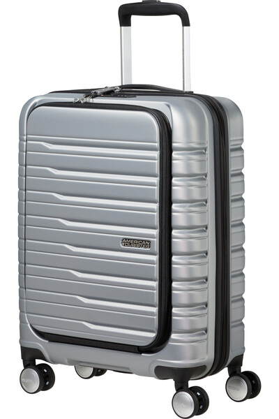 American Tourister - Flashline Spinner 55 Easy Access - Sky Silver