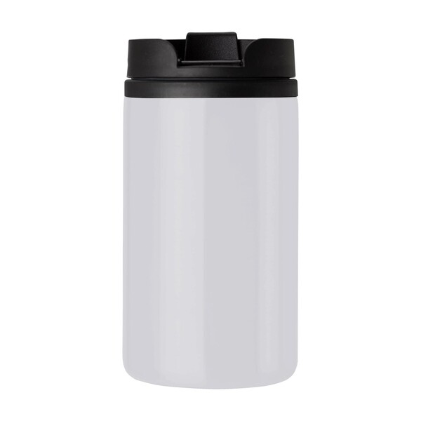 Copo térmico de parede dupla Gisela | 300 ml - branco