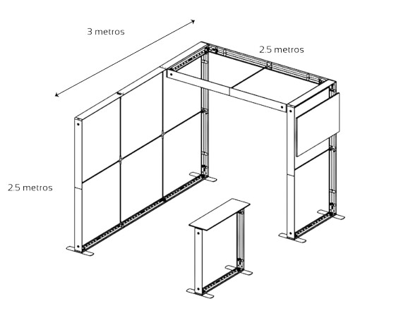 Stand Modular Tool Free — Sofia