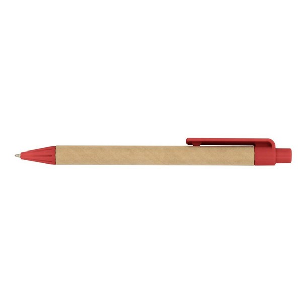 Notebook A6 with ball pen | Sidney - red