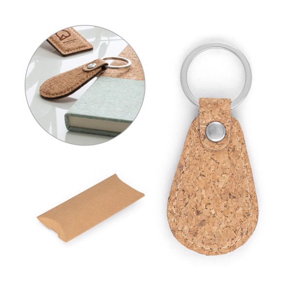 PS - MILLAU. Cork keyring