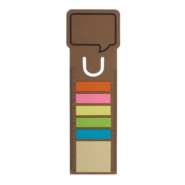 Bookmark with ruler - Beige