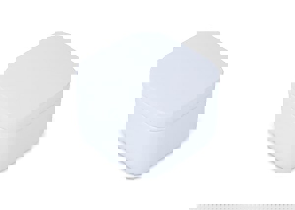 Ananda scented plant based candle in recycled tin - White