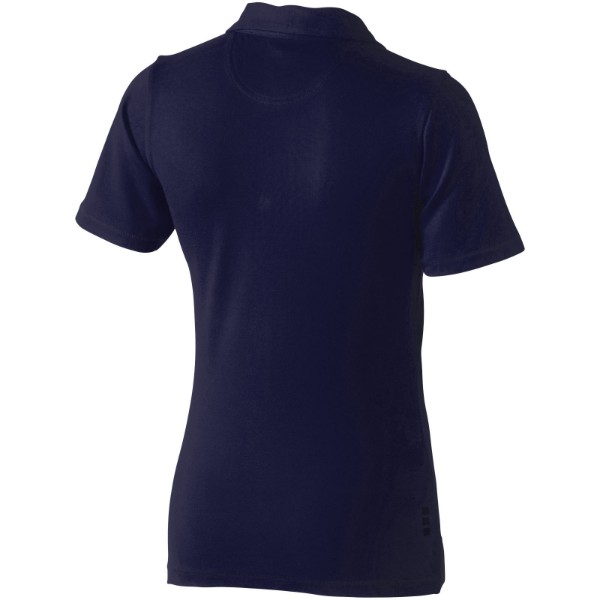 Polo stretch manches courtes femme Makham - Marine / M