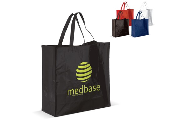 Laminated PP woven bag - White