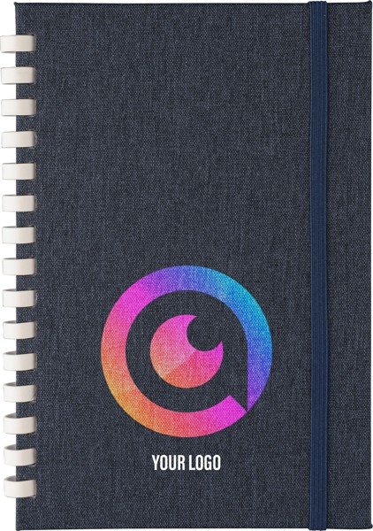 Caderno rPET (A5) Ilias Original - preto