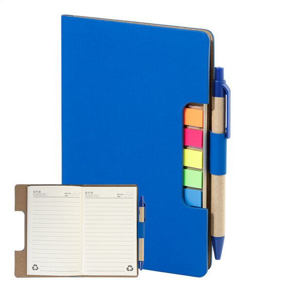 Carnet de notes en RPU Metpuk - Bleu
