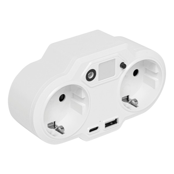 Usb-Adapter-Stecker-Netzteil Mit Nachtlicht Endless Power Night