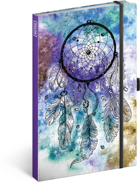 Notique Notes Lapač Snů, Linkovaný, 13 x 21 cm
