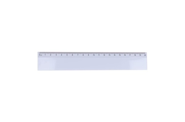 Ruler 20cm - White