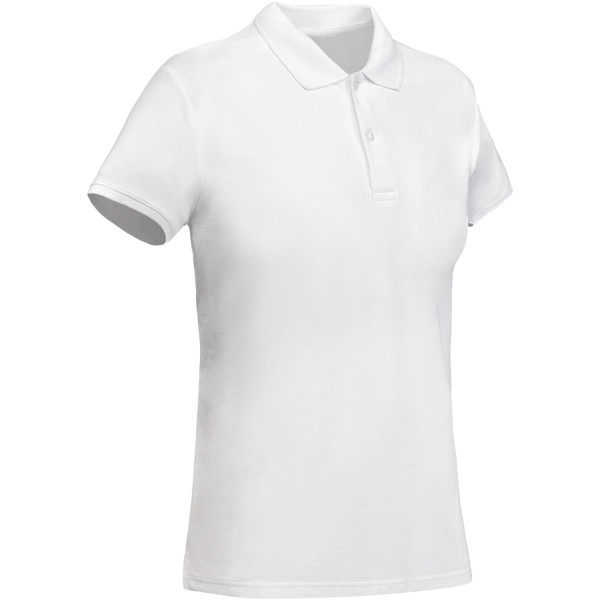 Prince organic cotton short sleeve women's polo - White / XL
