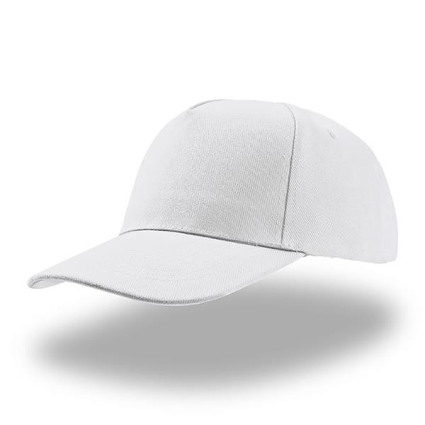 Boné Liberty Five , 100% Algodão Escovado - Branco