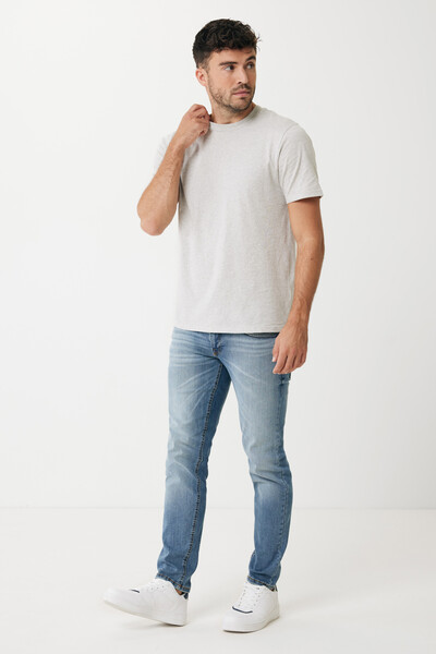 Lehké tričko Iqoniq Sierra z recykl. bavlny - Light Heather Grey / XL