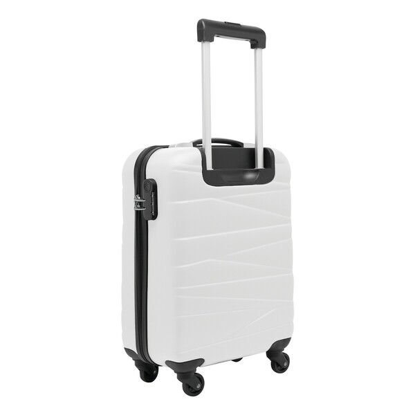 Trolley Cabin Suitcase Padua - White