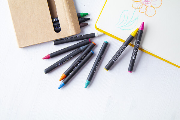 Set de 12 pastels de couleurs Lola