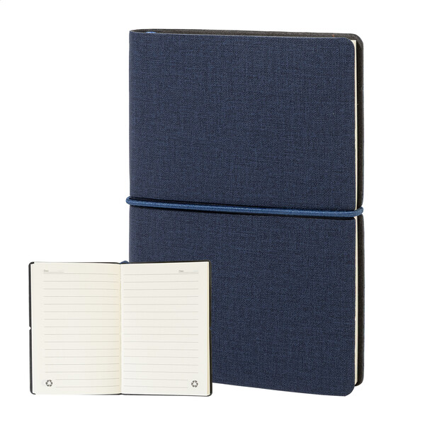 Carnet de notes en RPU Strappuk - Bleu Foncé