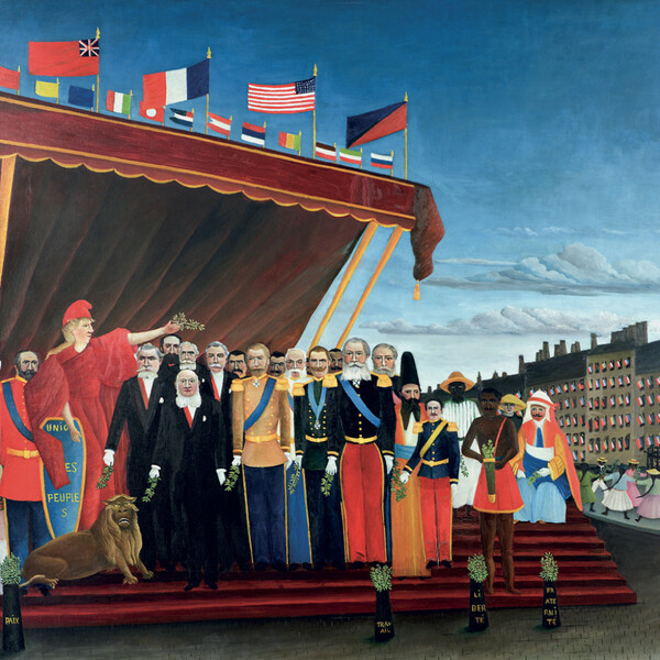 Notique Poznámkový Kalendář Henri Rousseau 2027, 30 x 30 cm - Východní