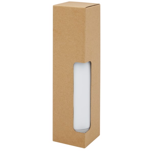 Cove 500 ml vakuumisolierte Edelstahlflasche - weiss