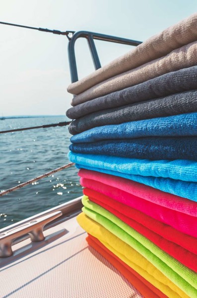 Olima Velour Beach Towel - Sunflower