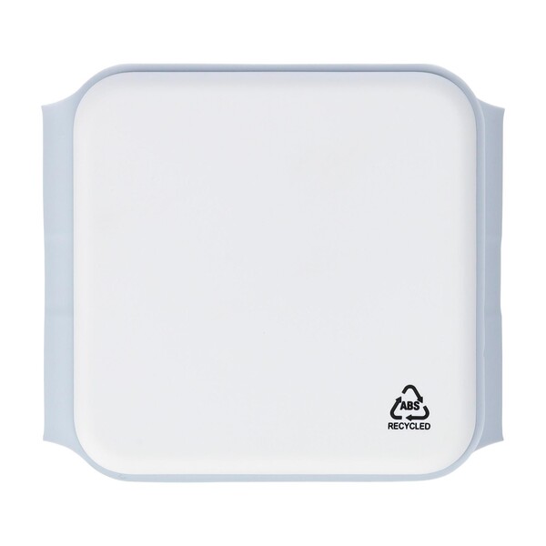 Chargeur sans fil Trigo | Recyclé | 3-en-1 - blanc