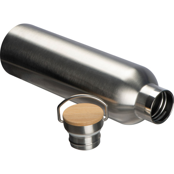 Stainless steel vacuum flask JEROME - Silvergrey