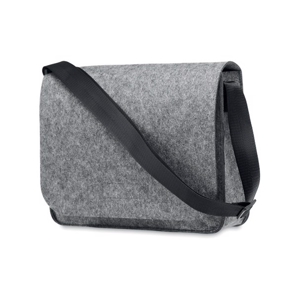 RPET felt laptop bag Baglo - Grey