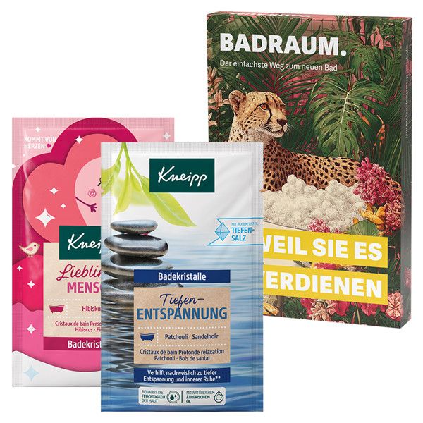 Promotion Case, Kneipp Badekristalle Lieblingsmensch