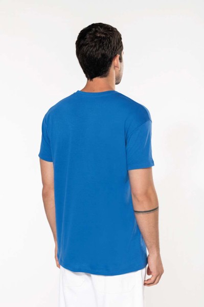 Bio150ic Men's Round Neck T-Shirt - Light Royal Blue / 3XL