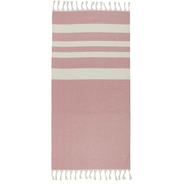 Telo per hammam 147 x 75,5 cm Anders - Rosso