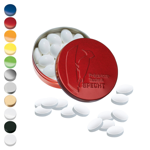 Xs Pocket Tin Emboss. Lid Cool Ice