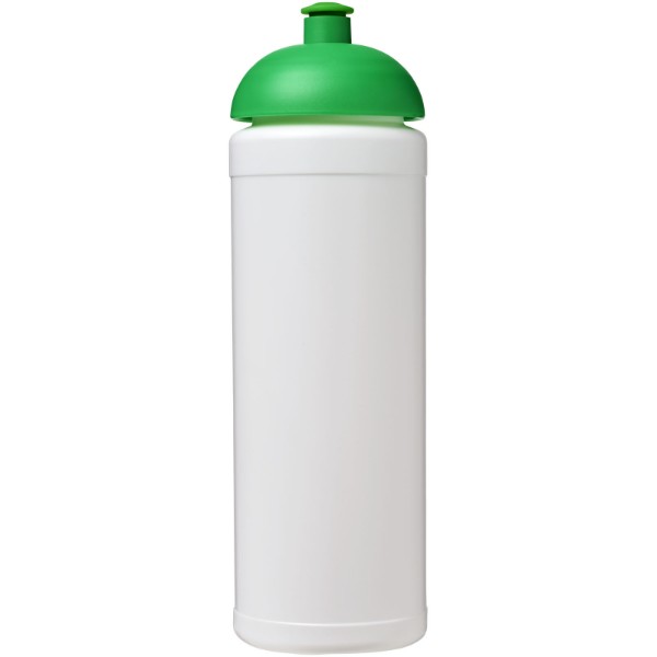 Baseline® Plus grip 750 ml dome lid sport bottle - White / Green