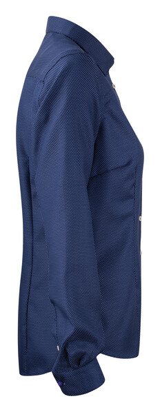 Purple Bow 49 Woman Navy/White d L