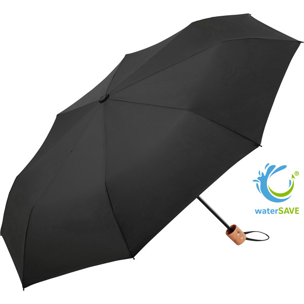 Taschenschirm ÖkoBrella Shopping - Schwarz Ws