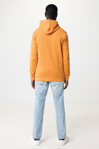 Sweat à capuche en coton recyclé Iqoniq Jasper - Sundial Orange / XS