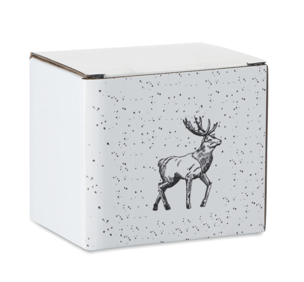 Seasonal ceramic mug 300ml Festimug - Black