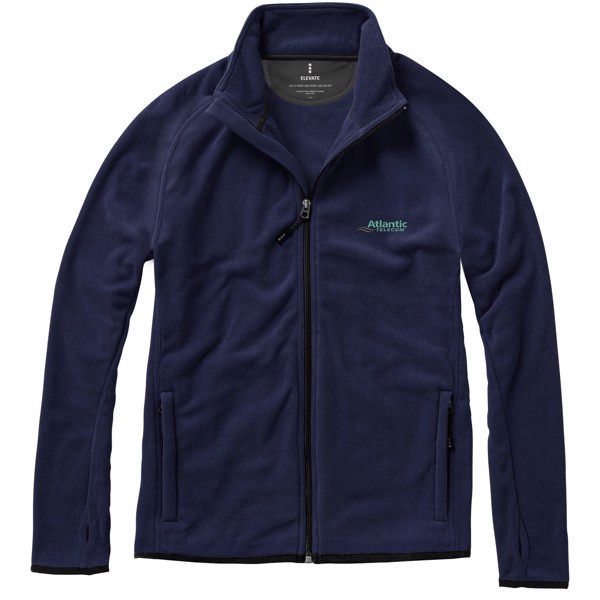 Veste micro-polaire full zip homme Brossard - Marine / 2XL