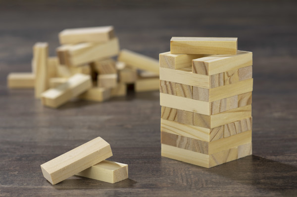 Wooden game BRICKS
