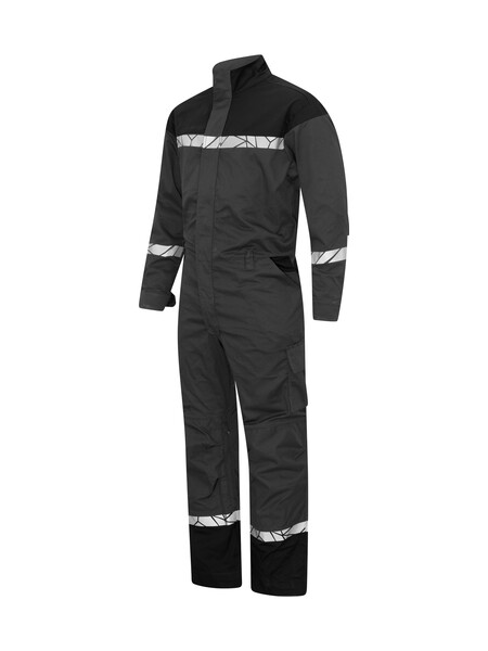 7601 COVERALL PGL Grey/Black C56