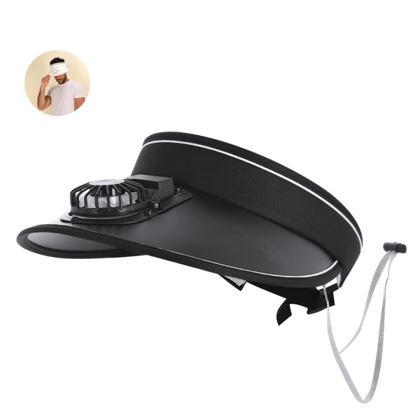 Viseira com Ventilador Akanyi - Branco