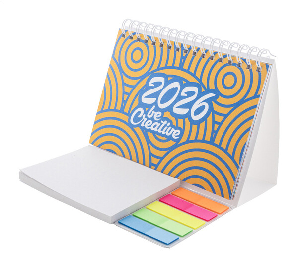 Calendrier de bureau personnalisable CreaDate Combo