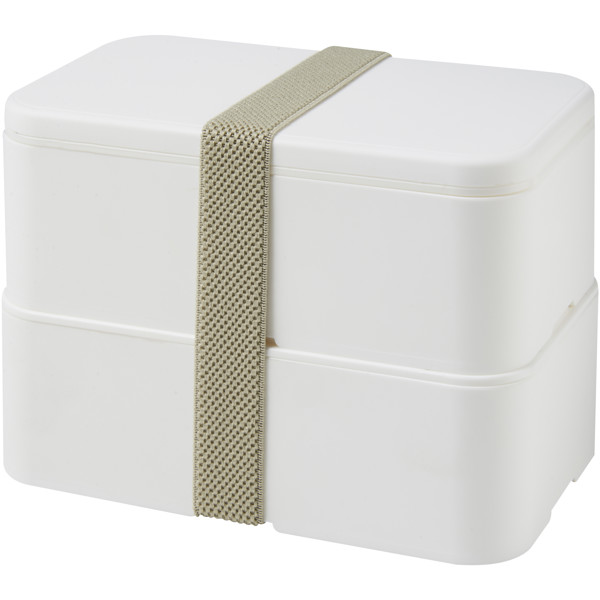 Roby glass lunch box with bamboo lid