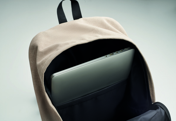 Nahrbtnik za prenosni računalnik Leirur iz recikliranega platna, 15 palcev - Vrv